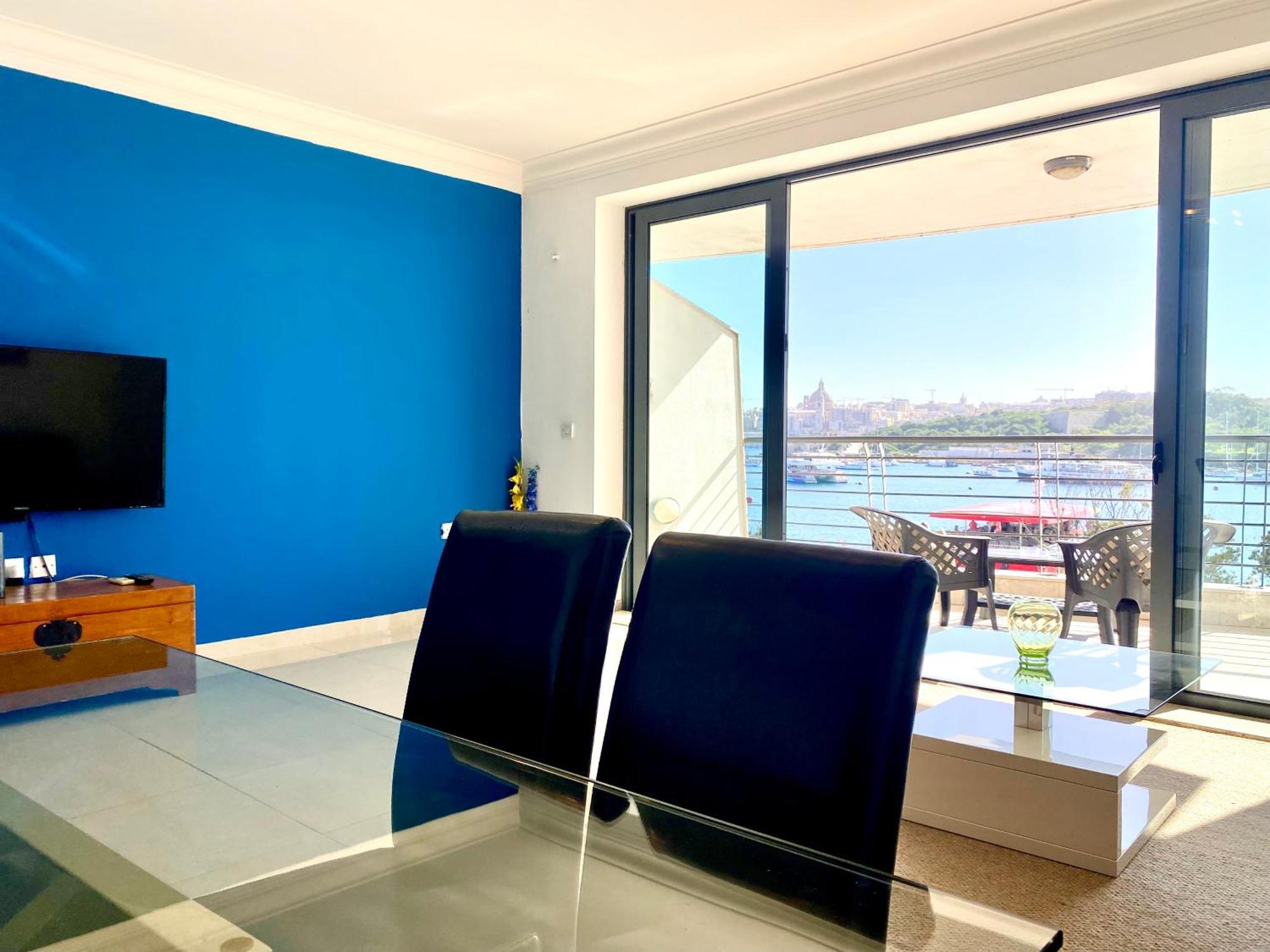 公寓 Seafront Harbour Haven - Steps To Ferry, Shops And Beaches Sliema